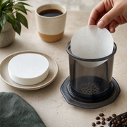 350 Paper Filters Compatible with AeroPress Original, Go, Clear, Premium & Fellow Prismo